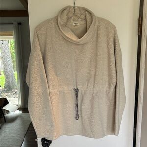 Dylan Cream Textured Pullover